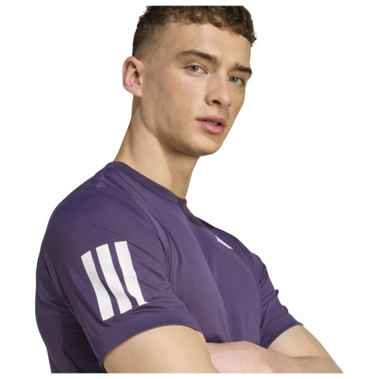 Adidas Ανδρική κοντομάνικη μπλούζα Club Tennis Climacool 3-Stripes Tee Adidas Ανδρική κοντομάνικη μπλούζα Club Tennis Climacool 3-Stripes Tee